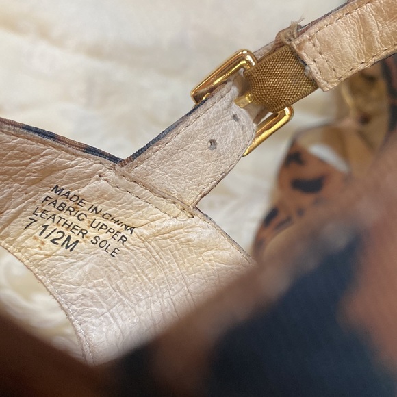 Michael Michael Kors leopard print high heel sandals - Picture 11 of 12